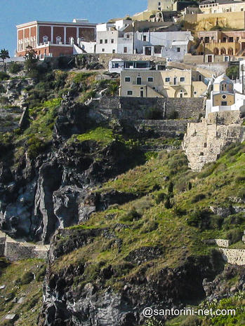 Awesome buildings in caldera, Fira 