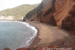 A unique beach that you're not going to see anywhere else. Red Beach Santorini